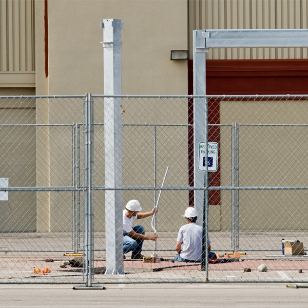 how long can i lease the temporary fence for my work site or event in Luthersville Georgia